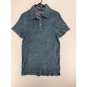 Vilebrequin Terry Cloth Polo Shirt Dress Womens L Blue Beach Coverup